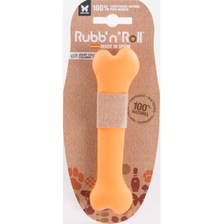 Rubb'N'Roll OS Orange S 20x8,5x3,5cm - Martin Sellier à 6,75 € - Martin Sellier - MS73101 - Jouets latex, vinyl & caoutchouc