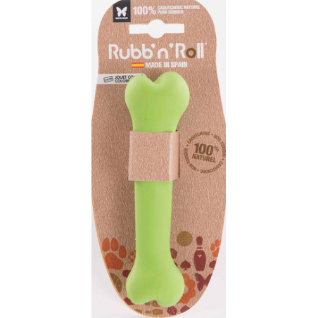 Rubb'N'Roll OS Vert S 20x8,5x3,5cm - Martin Sellier à 6,75 € - Martin Sellier - MS73103 - Jouets latex, vinyl & caoutchouc