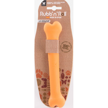 Rubb'N'Roll OS Orange M 25x9x3,5cm - Martin Sellier à 8,15 € - Martin Sellier - MS73104 - Jouets latex, vinyl & caoutchouc