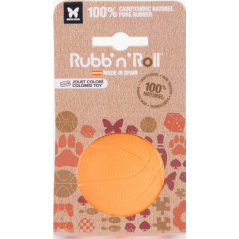 Rubb'N'Roll Balle Orange L - Martin Sellier à 9,15 € - Martin Sellier - MS73107 - Jouets latex, vinyl & caoutchouc