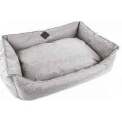 Corbeille Domino Gris 60x45x23cm - Martin Sellier à 78,95 € - Martin Sellier - MS760763 - Paniers