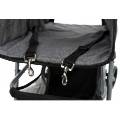 Poussette avec 4 roues - Trixie à 79,95 € - Trixie - 28959 - Autres