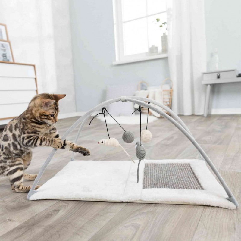 Junior tapis + arc de jeu en sisal - Trixie