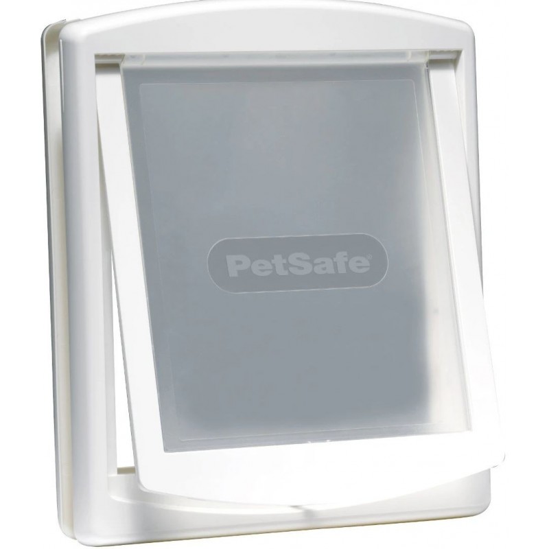 PetSafe Staywell Original Porte pour animaux verrouillage 2 positions Blanc S-19,8x23,6cm - Pet Solutions