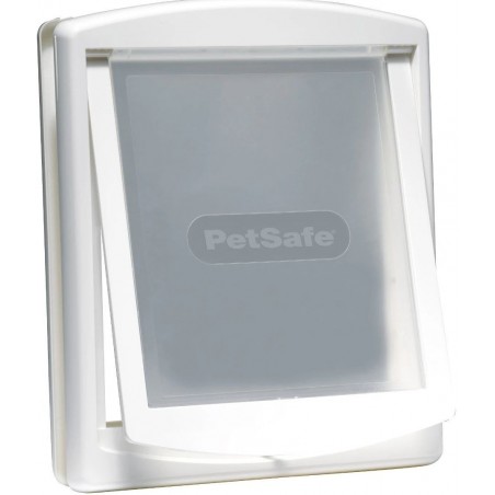PetSafe Staywell Original Porte pour animaux verrouillage 2 positions Blanc S-19,8x23,6cm - Pet Solutions 715SGIFD Pet Soluti...