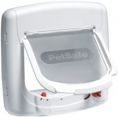 PetSafe Staywell Chatière Deluxe à verrouillage magnétique 4 positions Blanc 24,1x25,2cm - Pet Solutions à 59,95 € - Pet Solu...