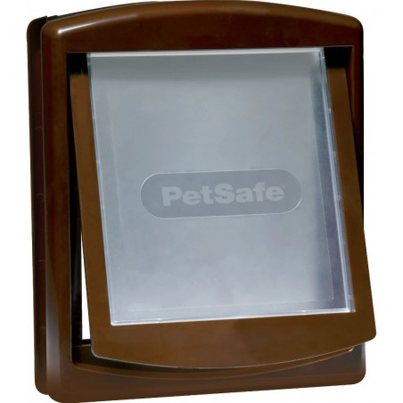 PetSafe Staywell Original Porte pour animaux verrouillage 2 positions Brun M-29,2x35,2cm - Pet Solutions à 45,95 € - Pet Solu...