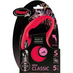 New Classic Corde Rouge S/5m - Flexi à 13,00 € - Trixie - 11783 - Laisses / Enrouleur