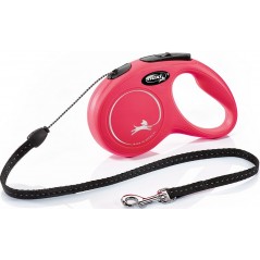 New Classic Corde Rouge S/5m - Flexi à 13,00 € - Trixie - 11783 - Laisses / Enrouleur