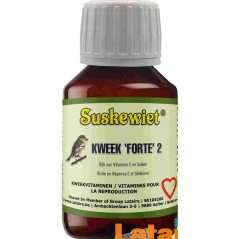 Kweek 'Forte'2 - Vitamines pour la reproduction 100ml - Suskewiet à 9,65 € - Suskewiet - 20060 - Vitamines et Compléments