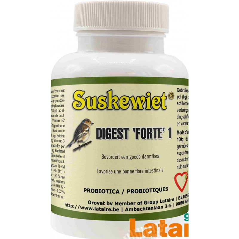 Digest 'Forte'1 – Probiotiques 100g - Suskewiet