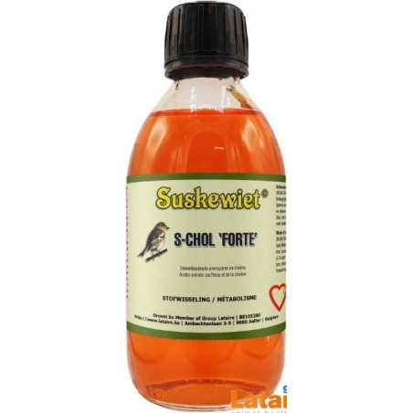 S-Chol 'Forte' - Métabolisme 250ml - Suskewiet à 8,70 € - Suskewiet - 20053 - Vitamines et Compléments