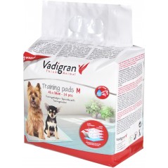 Tapis Éducateur pour chien 45x30cm 14pcs - Vadigran à 4,95 € - Vadigran - 13432 - Tapis éducateur & toilettes