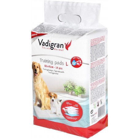 Tapis éducateurs pour chien 60x45cm 14pcs - Vadigran 13434 Vadigran 8,45 € Ornibird