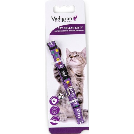 Collier chat Kitty Cat Mauve 16-25cmx8mm - Vadigran 16588 Vadigran 3,85 € Ornibird