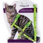 Harnais+Laisse Kitty Cat Vert 15-22/30-32cm+120cm - Vadigran 16598 Vadigran 10,20 € Ornibird