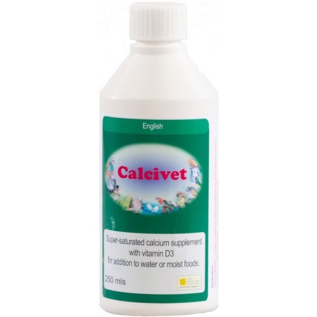 Calcivet Liquide 250ml - The Birdcare Company à 27,95 € - The Birdcare Company - CALL-250 - The Birdcare Company