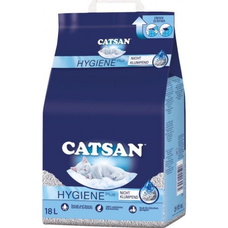 Litière Hygiène Plus non agglomérante 20L - Catsan à 15,00 € - Catsan - 101738 - Litière pour chat