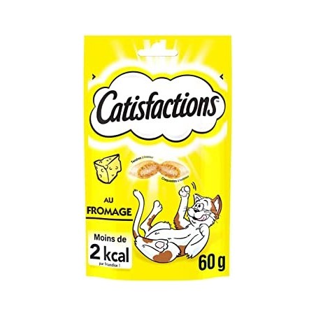 Au Fromage 60gr - Catisfactions à 2,40 € - Catisfactions - 260317 - Catisfactions