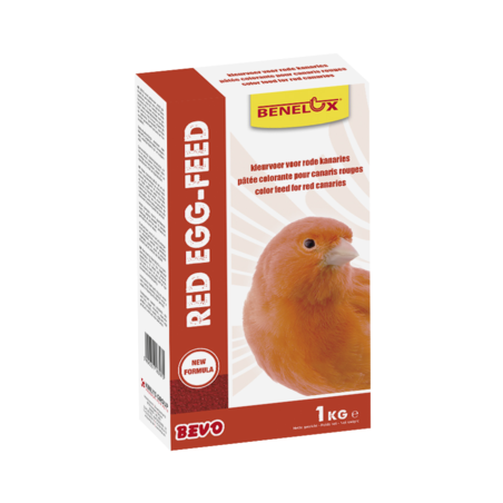 Pâtée colorante rouge Bevo boite 1kg - Benelux 1630007 Benelux 8,25 € Ornibird