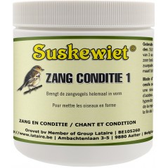 Chant et Condition 1 pour mettre les oiseaux en forme 100gr - Suskewiet à 10,95 € - Suskewiet - 20062 - Soins