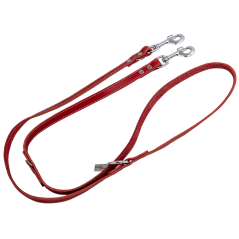 Cuir Gras Laisse de dressage Rouge-18mmx200cm - Jack and Vanilla 46/7839 Jack and Vanilla 54,20 € Ornibird