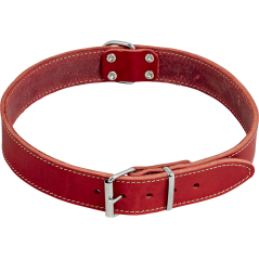 Cuir Gras Collier Rouge-30mmx65cm/tour de cou 52-58cm - Jack and Vanilla 45/7807 Jack and Vanilla 31,10 € Ornibird