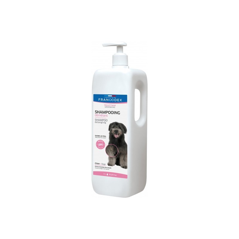 Shampooing Démêlant pour chiens 1L - Francodex