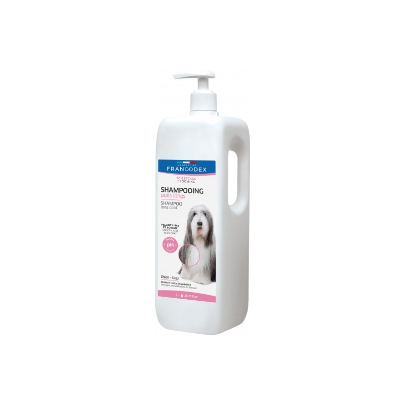 Shampooing Poils Longs pour chiens 1L - Francodex