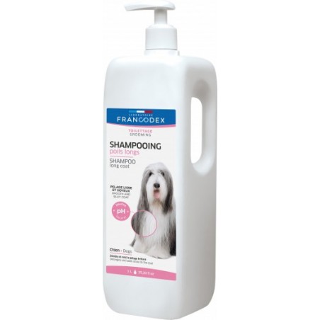 Shampooing Poils Longs pour chiens 1L - Francodex à 17,00 € - Francodex - 172442 - Shampooings & parfums