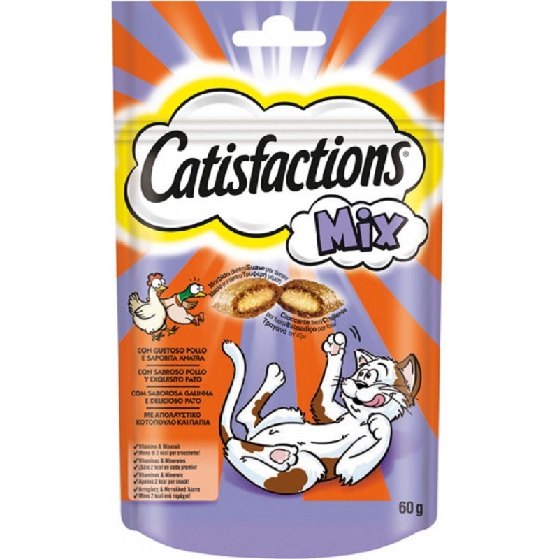 Au poulet et au canard 60gr - Catisfactions