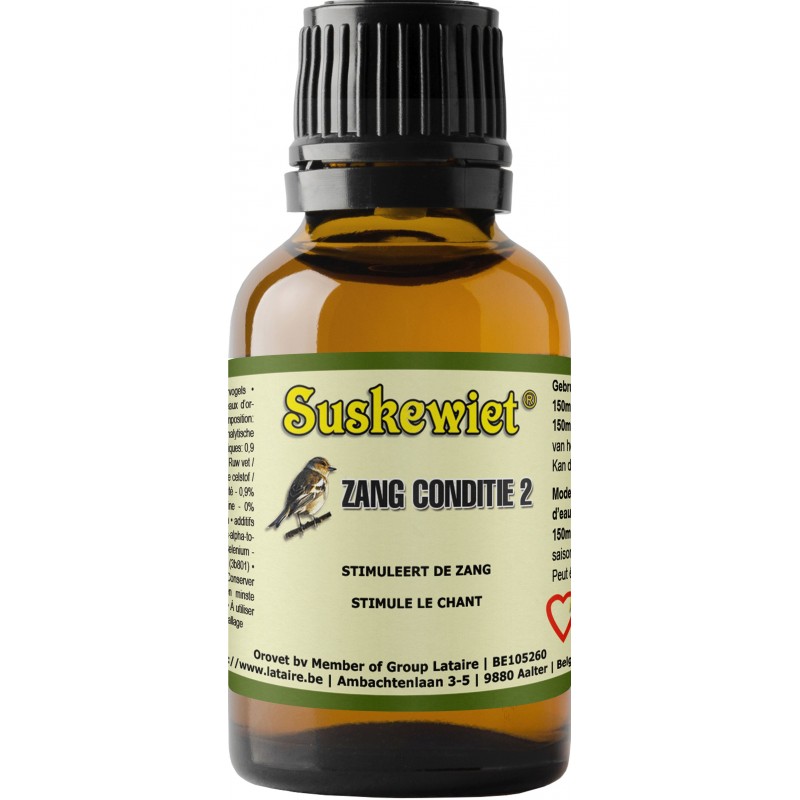 Chant et Condition 2 stimule le chant 50ml - Suskewiet