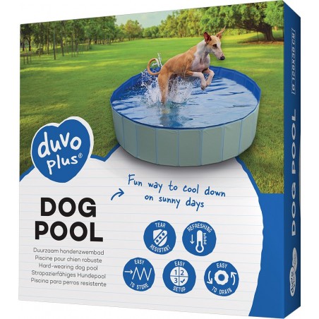 Piscine pour chien 80x30cm - Duvo+ à 39,95 € - Duvo + - 11760 - Autres