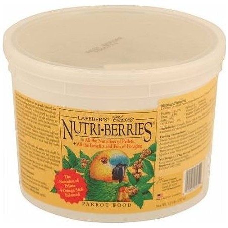 Nutri-Berries Classic Perroquet 1,47kg - Lafeber's à 56,95 € - Lafeber's - LF31652 - Lafeber's