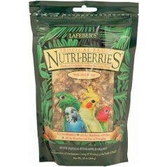 Nutri-Berries Tropical Fruit Cockatiel 284gr - Lafeber's LF32640 Lafeber's 14,95 € Ornibird