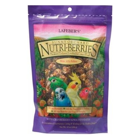 Nutri-Berries Verger Ensoleillé Cockatiel 284gr - Lafeber's à 14,95 € - Lafeber's - LF32840 - Lafeber's