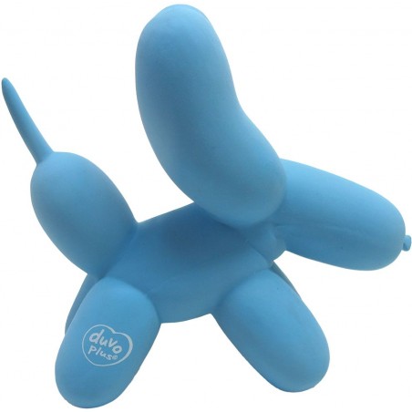 Ballon Terrier Bleu 14x6x14,5cm - Duvo+ à 8,95 € - Duvo + - 12919 - Jouets latex, vinyl & caoutchouc