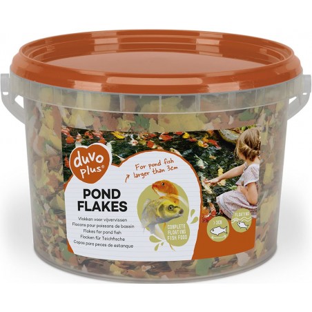 Flocons pour étang 3L - Duvo+ à 12,45 € - Duvo + - 12987 - Poissons d'étang