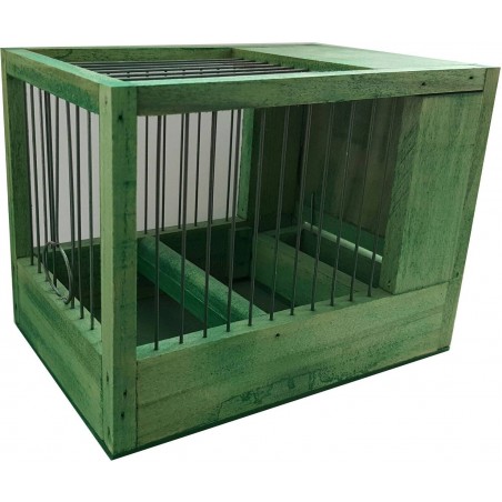 Petite cage en bois traitée 21x15,5x14,5cm à 11,15 € - Grizo - 117315000 - Cages