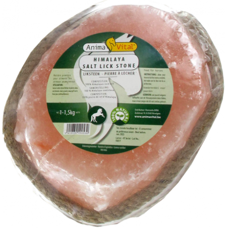 Pierre à lécher de l'Himalaya 1/1,5kg à 5,65 € - Kinlys - AV490053 - Vitamines et Compléments