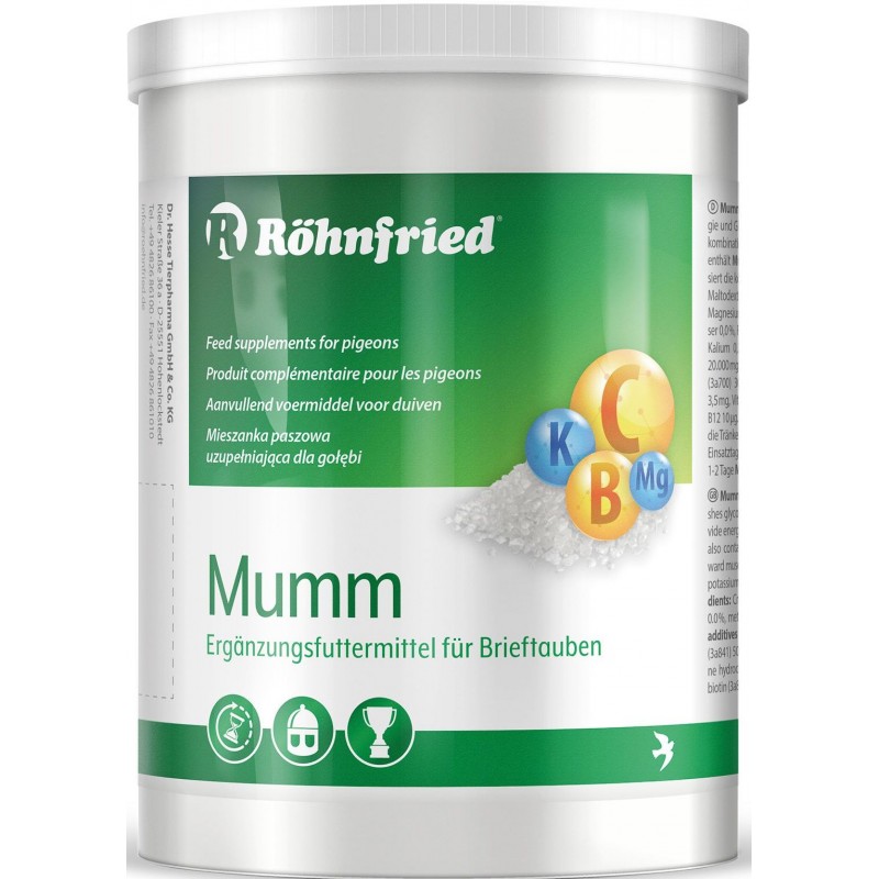 Mumm (energeticum soluble dans l'eau) 400gr - Röhnfried