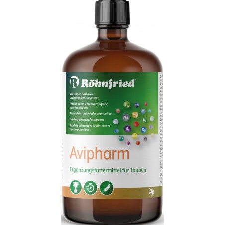 Avipharm (acides aminés, électrolytes, Vit. B) 1L - Röhnfried à 23,45 € - Röhnfried - Dr Hesse Tierpharma GmbH & Co - 79023 -...