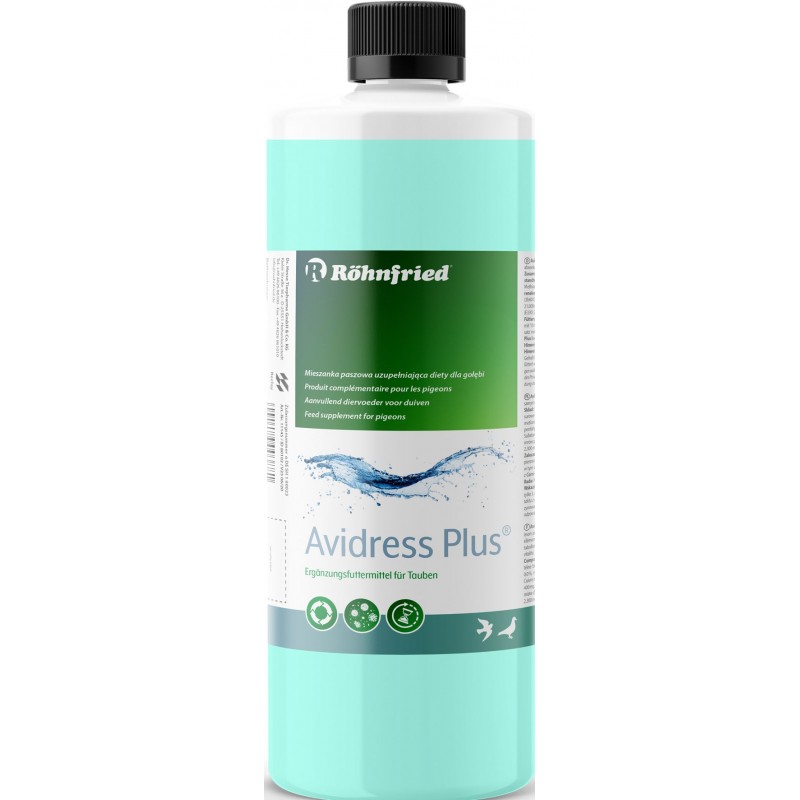 Avidress plus (hygiène de l'eau potable) 1L - Röhnfried - Dr Hesse Tierpharma GmbH & Co. KG