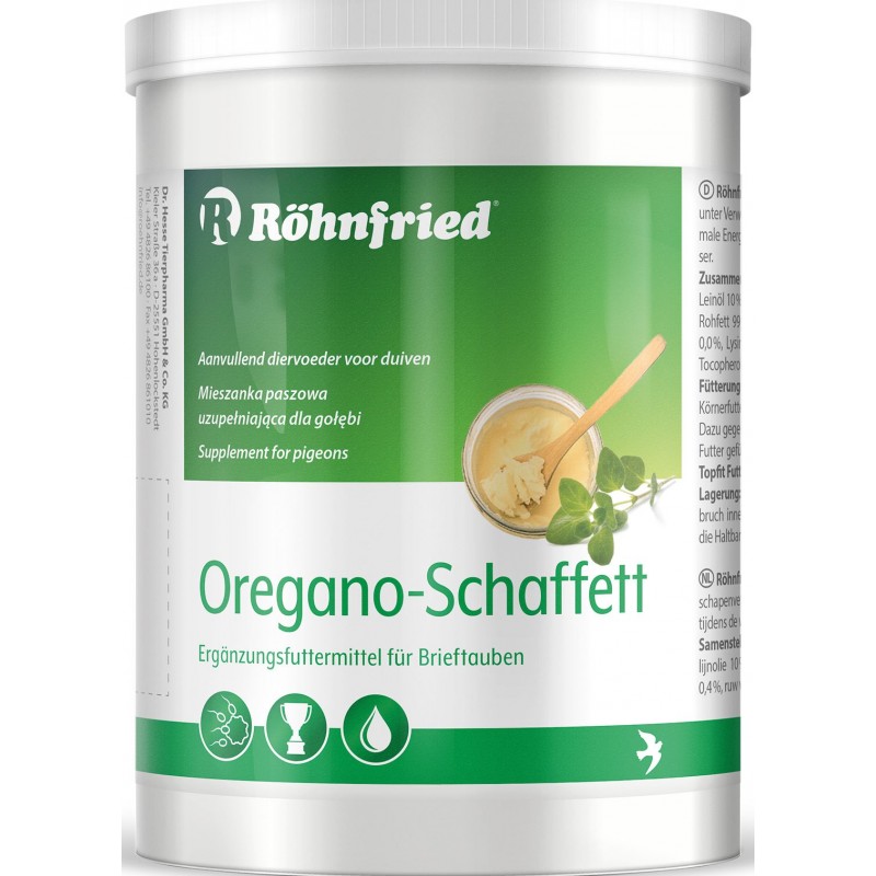 Oregano Schaffett (graisses de mouton, source d'énergie) 600gr - Röhnfried - Dr Hesse Tierpharma GmbH & Co. KG