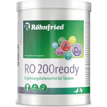 RO 200 Ready (poudre de condition, administrer sur les graines) 600gr - Röhnfried - Dr Hesse Tierpharma GmbH & Co. KG à 22,45...