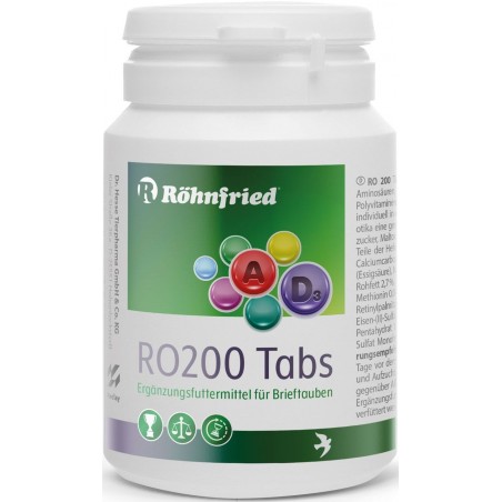 RO 200 Tabs (125 tabs, tablets for conditon) 50gr - Röhnfried - Dr. Hesse Tierpharma GmbH & Co. KG 79107 Röhnfried - Dr Hesse...