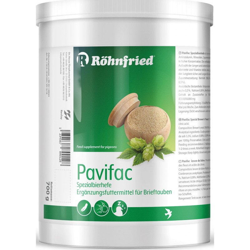 Pavifac 700gr - Dr Hesse Tierpharma GmbH & Co. KG