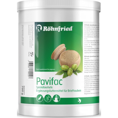 Pavifac 700gr - Dr Hesse Tierpharma GmbH & Co. KG à 10,55 € - Röhnfried - Dr Hesse Tierpharma GmbH & Co - 79156 - Röhnfried -...