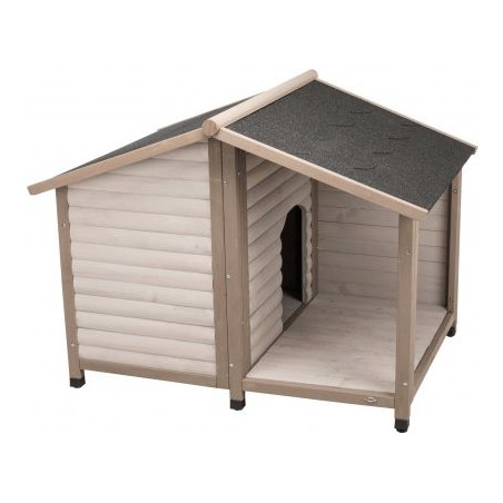 Niche Lodge Gris 130x100x105cm - Trixie à 279,00 € - Trixie - 39517 - Niches