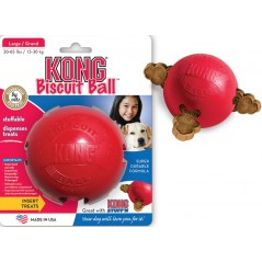 Kong Ball Biscuit Rouge S - Kong à 16,00 € - Kong - 74012045 - Kong